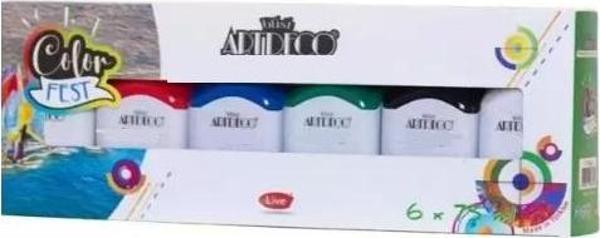 Artdeco Slime Seti 6X75 Ml Temel Renkler LV-Y-052I-AS1 - Image 1