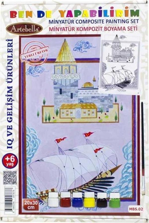 Artebella Minyatür Kompozit Boyama 20X30 Cm Mbs-02 - Image 1