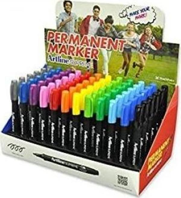 Artline Supreme Calligraphy Pen Kaligrafi Kalemi Deal Set Lv-A-Amm-Epf240.6D (72 Li Paket) - Image 1