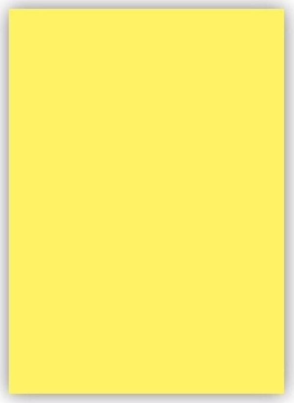 Bafix Cc-38 Fon Kartonu 50X70Cm 120 Gram Sarı Tekli (1 Adet) - Image 1
