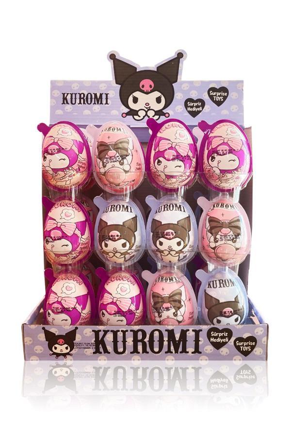 Kuromi Sürpriz Oyuncaklı Yumurta 17,5 gr 24 Adet - Image 1