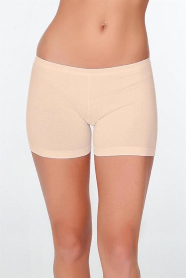Çift Kaplan Bayan Elastanlı Kısa Şort Boxer 627 - Image 1