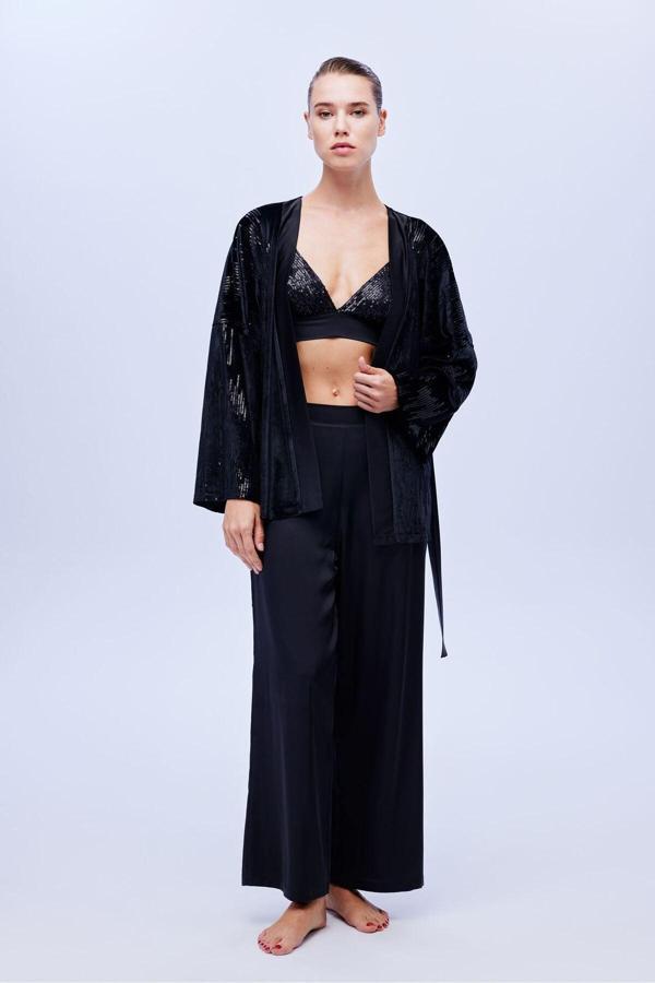 Maıson Nıda Estella Alt Üst Sabahlık Vegan Takım 1621 - Image 1