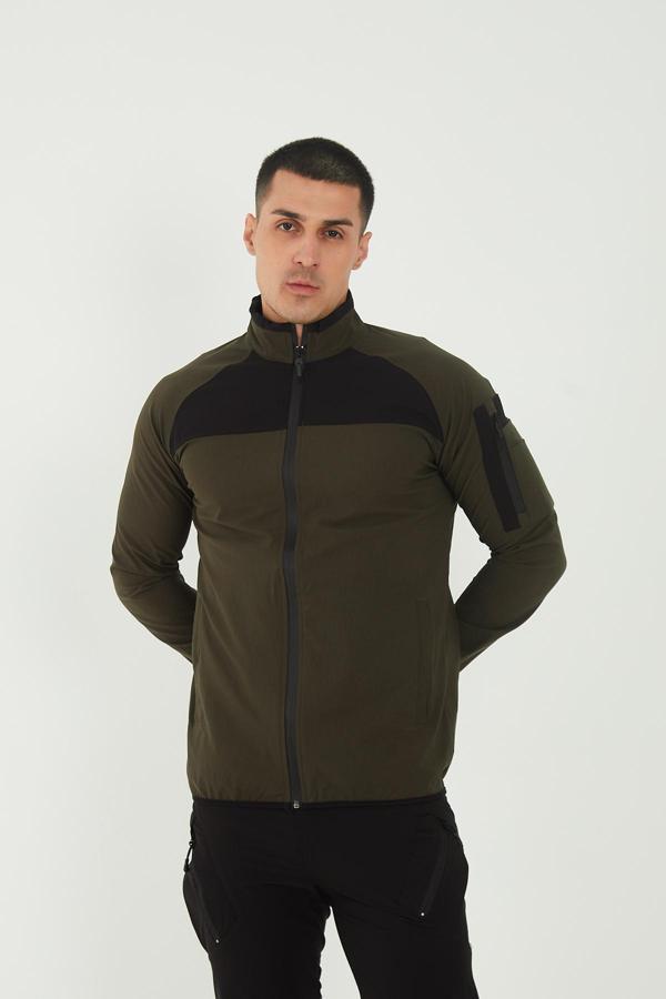 Camp260 Outdoor Tactical Su iticili Erkek Fermuarlı Taktik Sweatshirt - Image 1