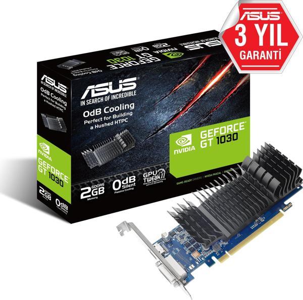 Asus 2Gb Gddr5 (64Bit) Dvı-Hdmı (Gt1030-2G-Brk) Ekran Kartı - Image 1