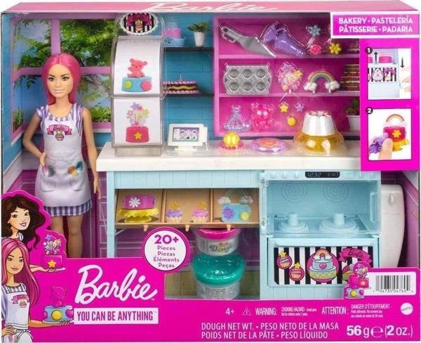 Barbie Oyuncak Barbienin Pasta Dükkanı Oyun Seti - Image 1