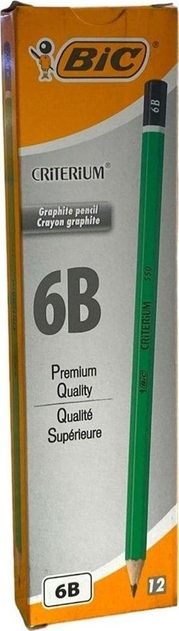 Bic Kurşun Kalem Criterium 550 6B 857593 (12 Li Paket) - Image 1