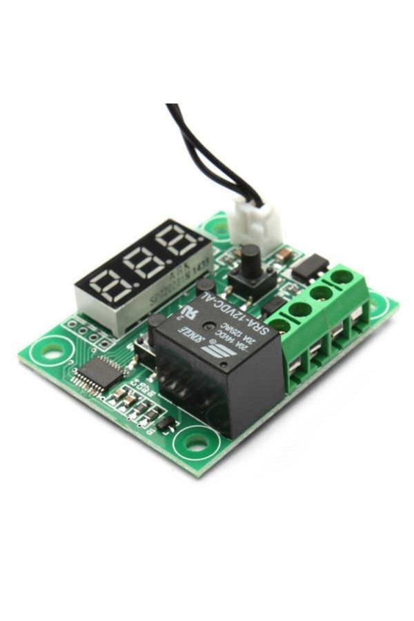 Rodevino W1209 Dijital Termostat Sıcaklık Kontrol Kartı 12V Röle Ntc Sensör - Image 1