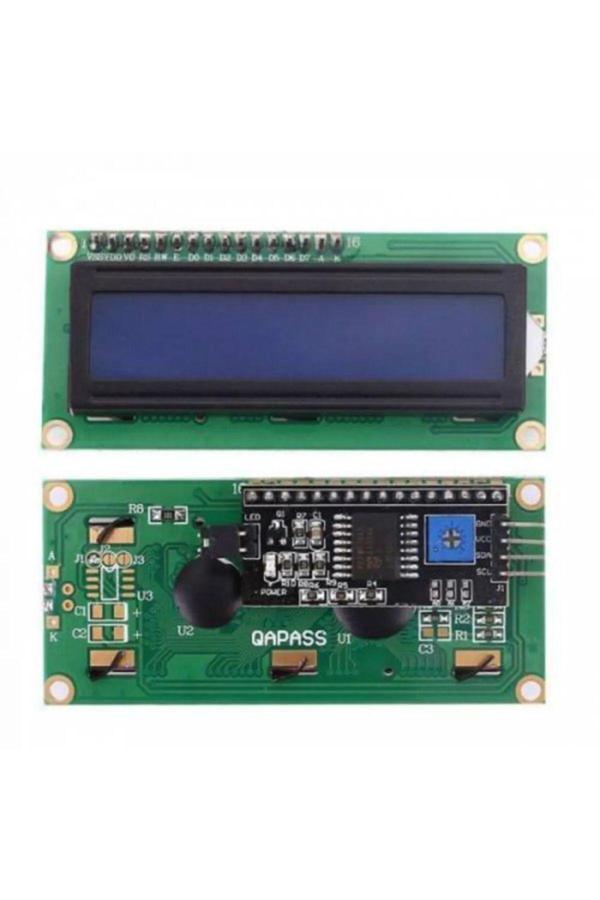 Rodevino 16X2 Lcd Ekran I2C (Iıc Modülü Ile) 2X16 - Image 1
