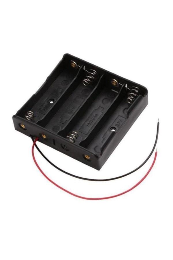 Rodevino 18650 Pil Yuvası 4’Lü Battery Holder 4S Kablolu - Image 1