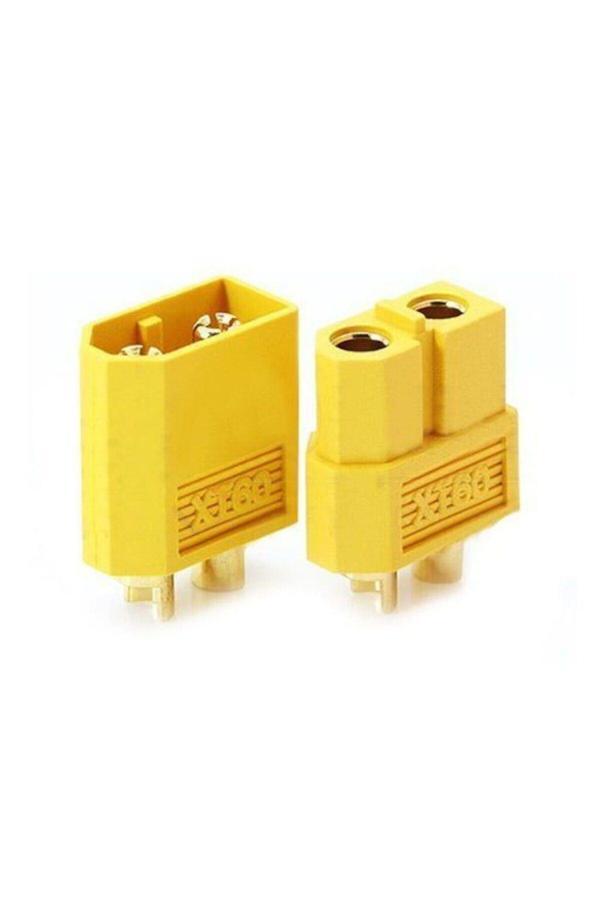 Rodevino 2 Adet Xt-60 Batarya Konnektör Dişi-Erkek Çift Plug 60A Li-Po Pil Uyumlu Xt60 - Image 1