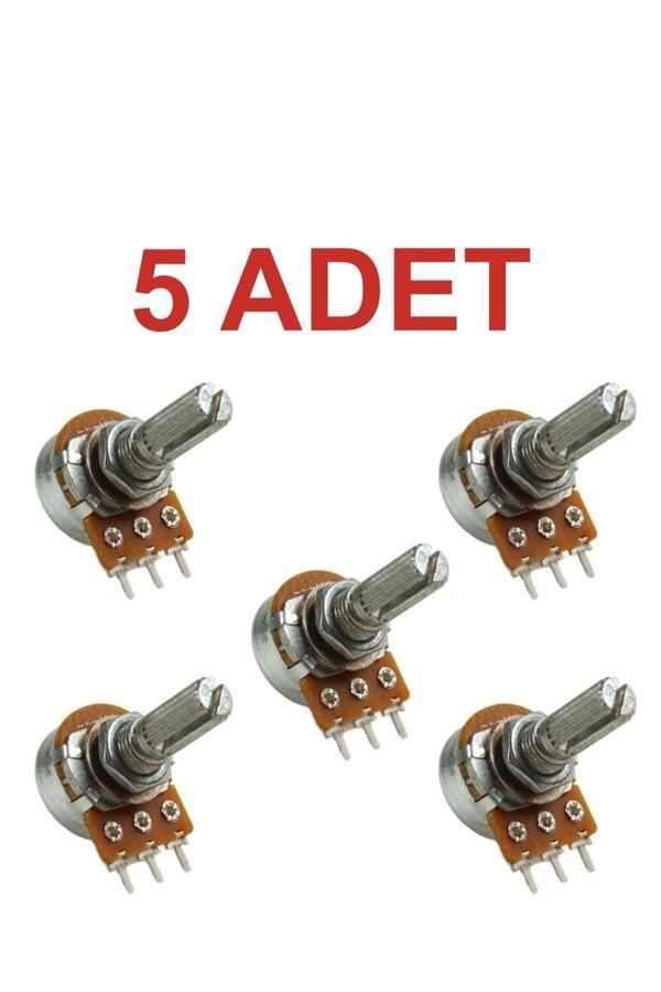 Rodevino 5 Adet 10K Potansiyometre Ayarlı Direnç (10Kω) - Image 1
