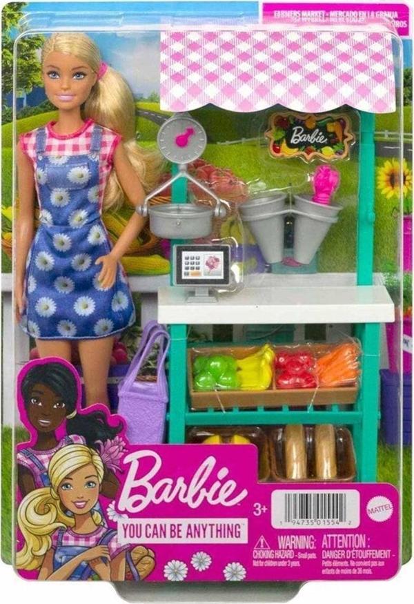 Barbie Oyuncak Çiftçi Pazarı Oyun Seti Hcn22 - Image 1