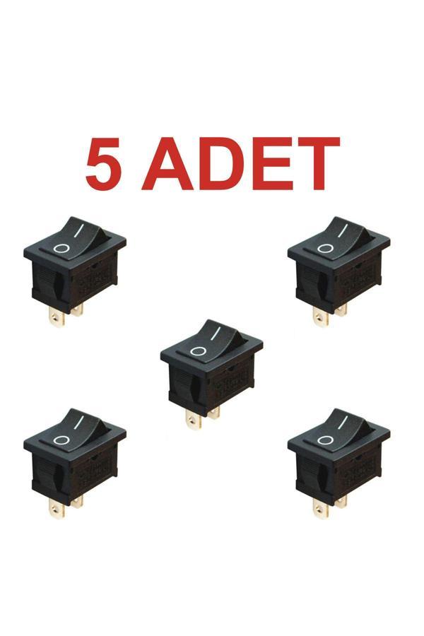 Rodevino 5 Adet 2 Pin Anahtar Güç Anahtarı On-Off - Image 1