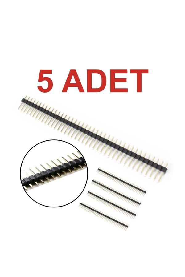 Rodevino 5 Adet 40 Pin Erkek Header 2.54Mm Standart Boy - Image 1