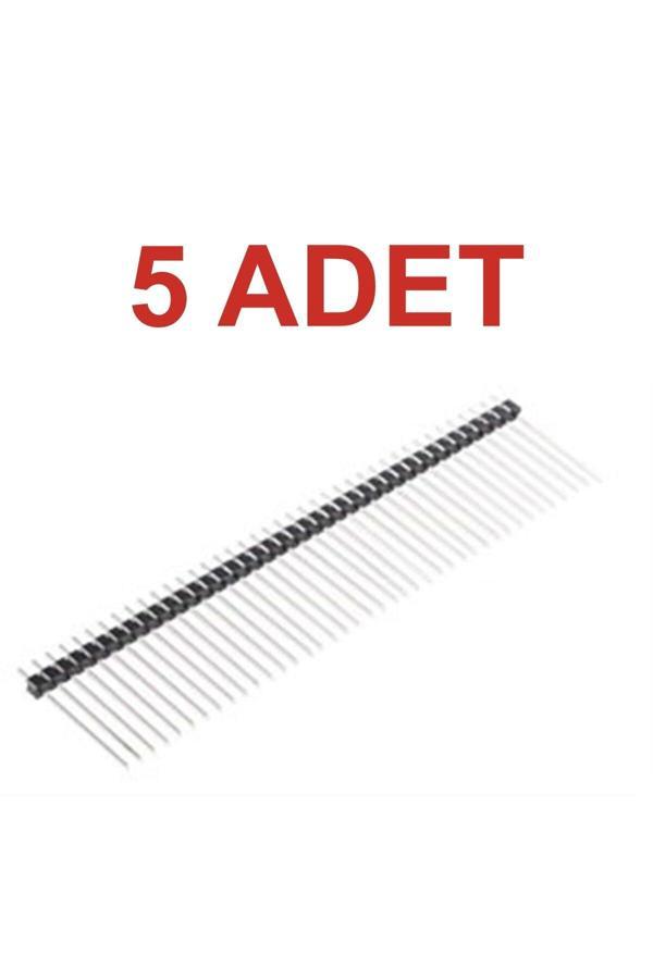 Rodevino 5 Adet Uzuun Erkek Header 1X40 23Mm 180° Derece 2.54Mm - Image 1