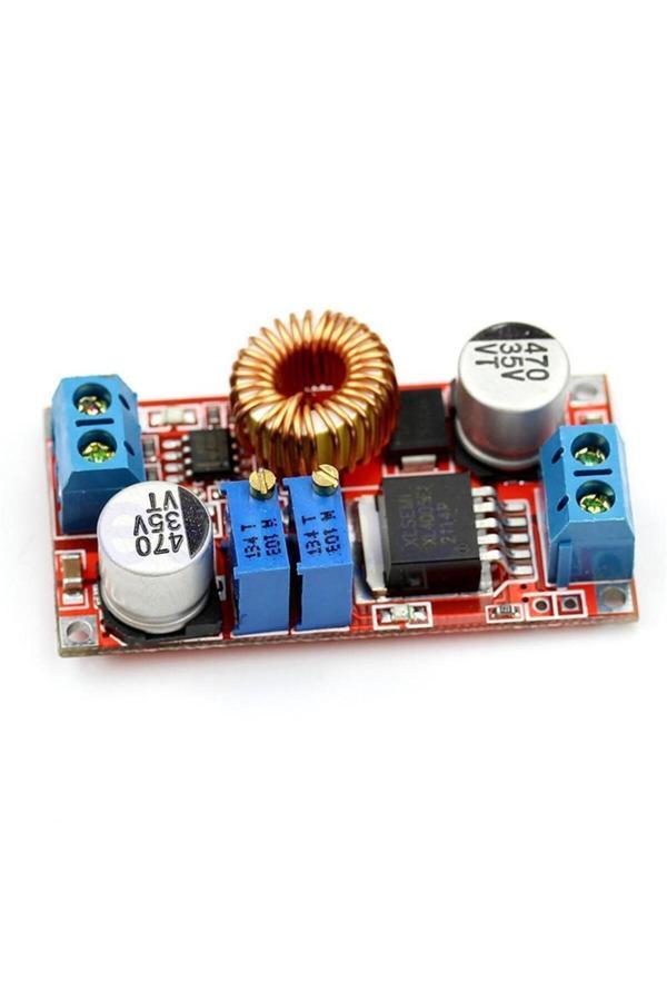 Rodevino 5A Xl4015 Dc-Dc Step Down Ayarlanabilir Güç Kaynağı Modülü Akım Ve Voltaj Ayarlı Kırmızı Modül - Image 1
