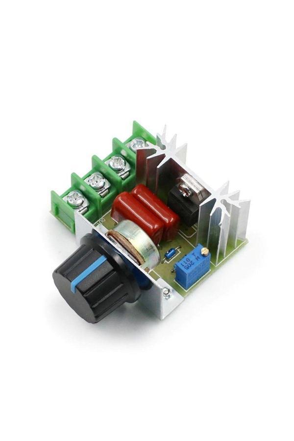 Rodevino Ac 220V 2000W Motor Hız Kontrol Kartı Dimmer - Image 1