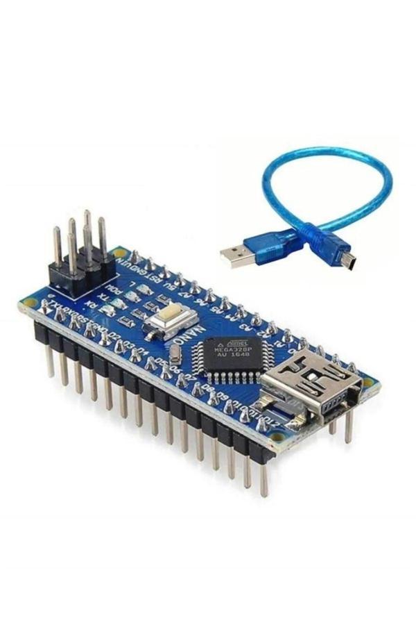 Rodevino Arduino Nano Klon Usb Chip Ch340 + Usb Kablo - Image 1
