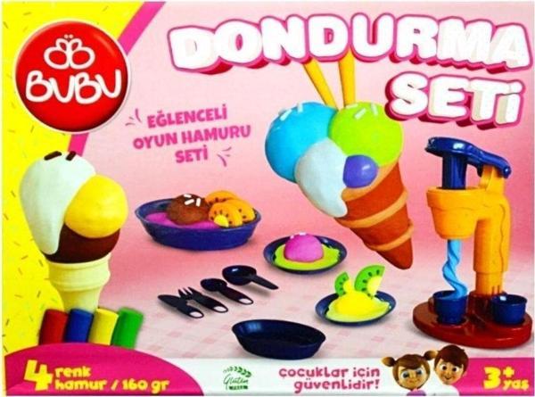 Bu-Bu Oyun Hamuru Seti Dondurma (L) Bubu-Oh0009 - Image 1
