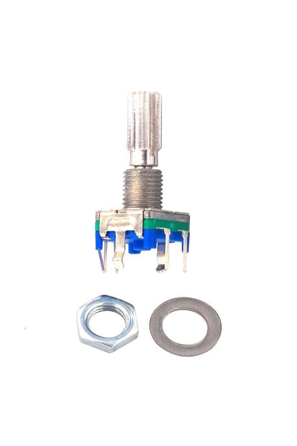 Rodevino Ec11 Rotary Encoder Butonlu 20 Adım Pwm 360 Derece Döner Butonlu Dijital Potansiyometre Menu Motor - Image 1