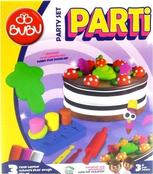 Bu-Bu Oyun Hamuru Seti Parti (S) Bubu-Oh0018 - Image 1