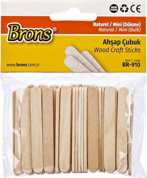 Brons Ahşap Çubuk Naturel Mini Dökme Br-910 - Image 1