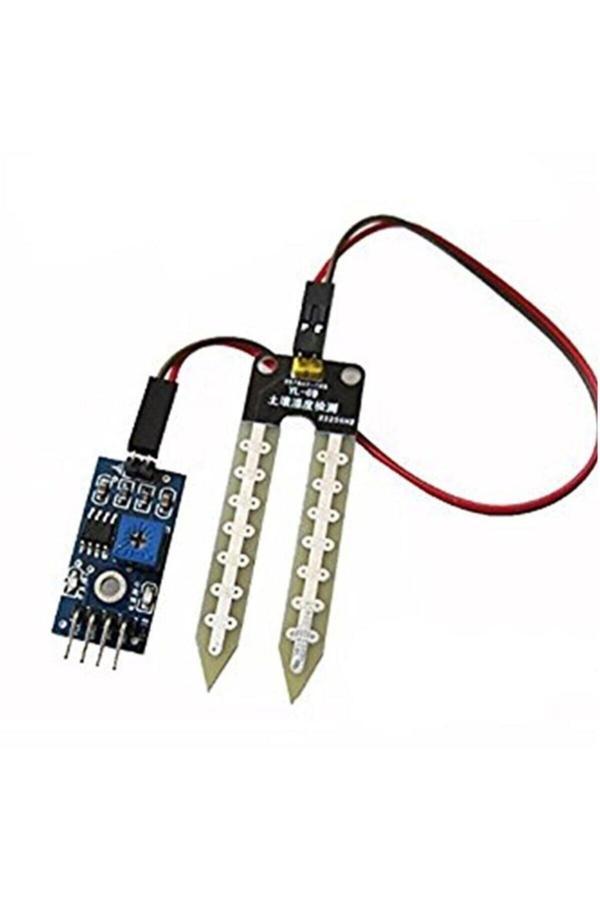 Rodevino Rezistif Toprak Nemi Algılama Sensörü Modül Soil Hygrometer - Image 1