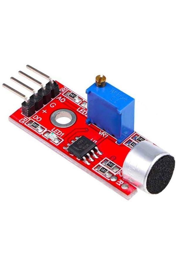 Rodevino Ses Sensör Modülü Mikrofon Analog Dijital Çıkış Arduino Ses Sensörü - Image 1