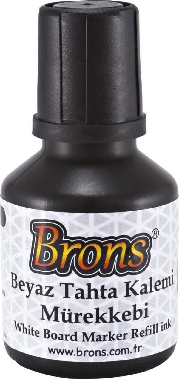 Brons Br-350 Tahta Kalem Mürekkebi 30 Cc Siyah (12 Li Kutu) - Image 1