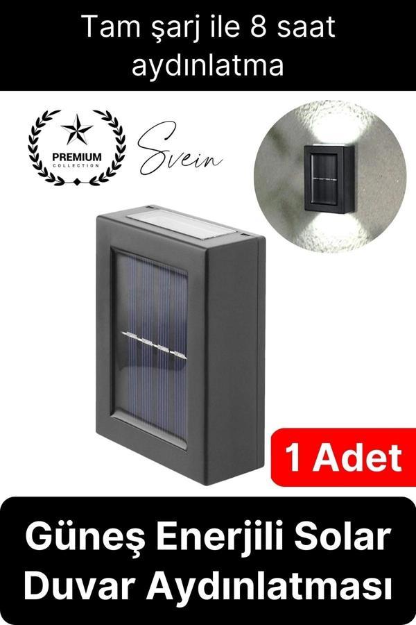 Bahçe Aydınlatması Solar Güneş Enerjili Dekoratif Led Işıklı Lamba Dış Mekan Su Geçirmez Sağlam - Image 1