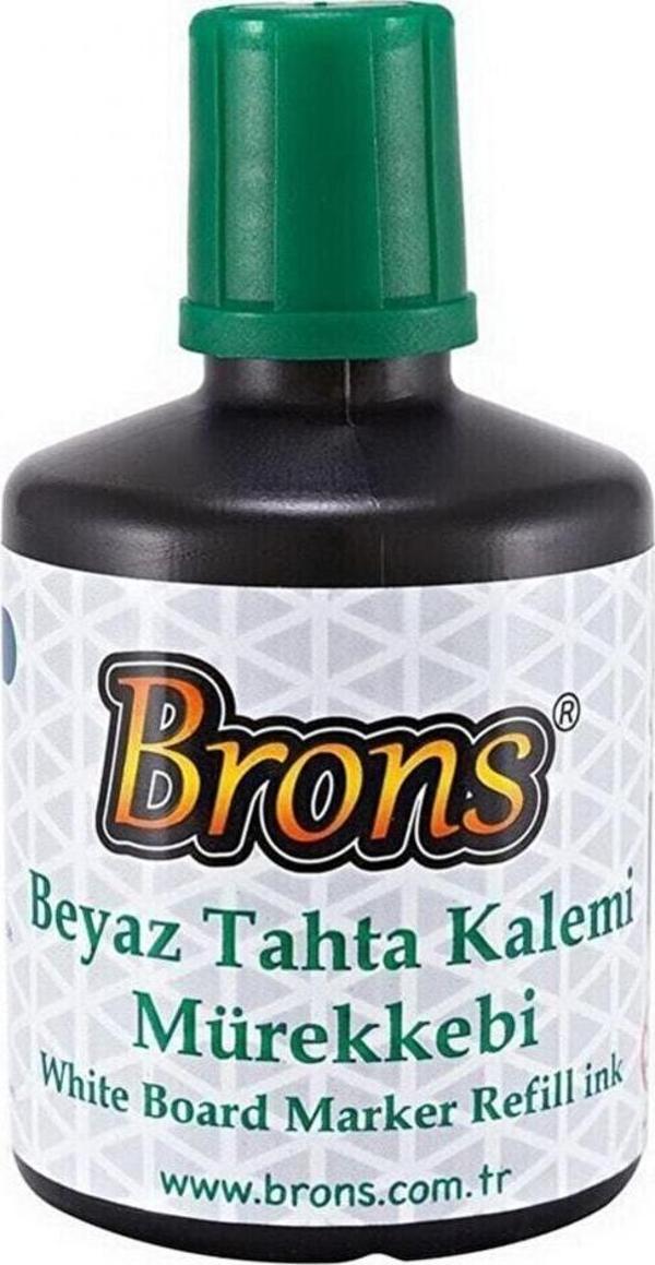 Brons Tahta Kalem Mürekkebi 100 Cc Yeşil Br-355 (6 Lı Paket) - Image 1
