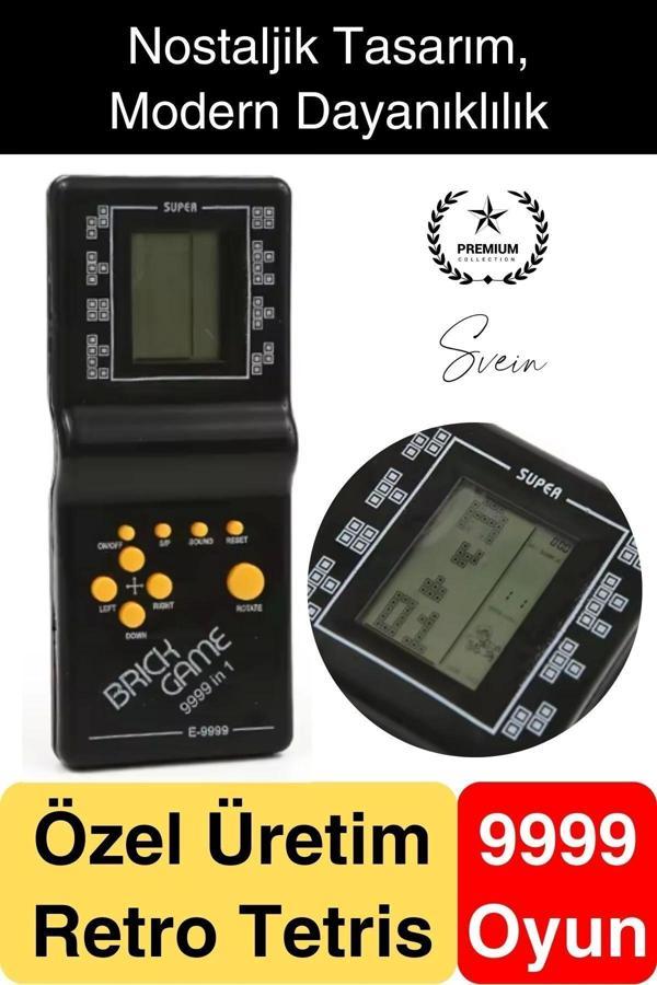 Nostaljik El Atarisi Tetris Konsol Oyuncak Pilli Unutulmayan Taşınabilir Retro Game Boy Eğlendirici - Image 1