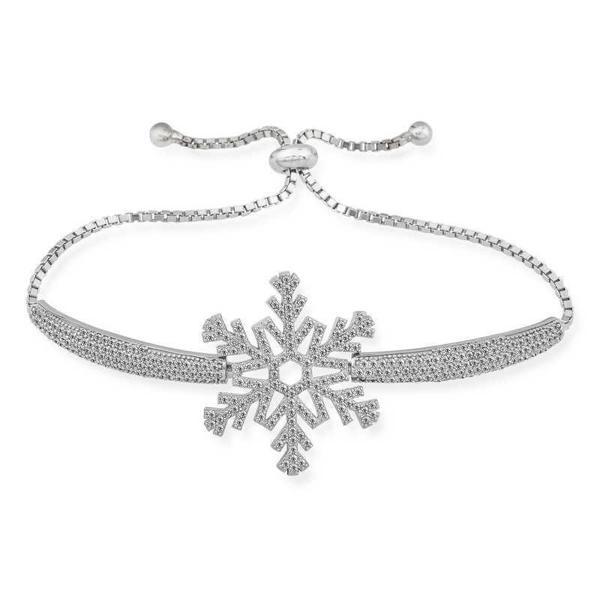 Gümüş Kar Tanesi Bayan Bileklik SL6942 - Image 1