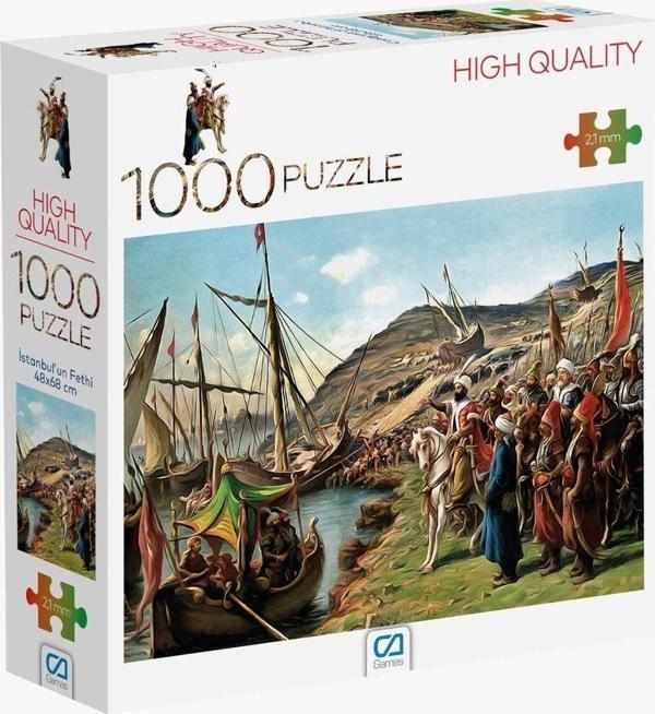 Ca Games Ca Puzzle 1000 Parça İstanbulun Fethi 7039 - Image 1