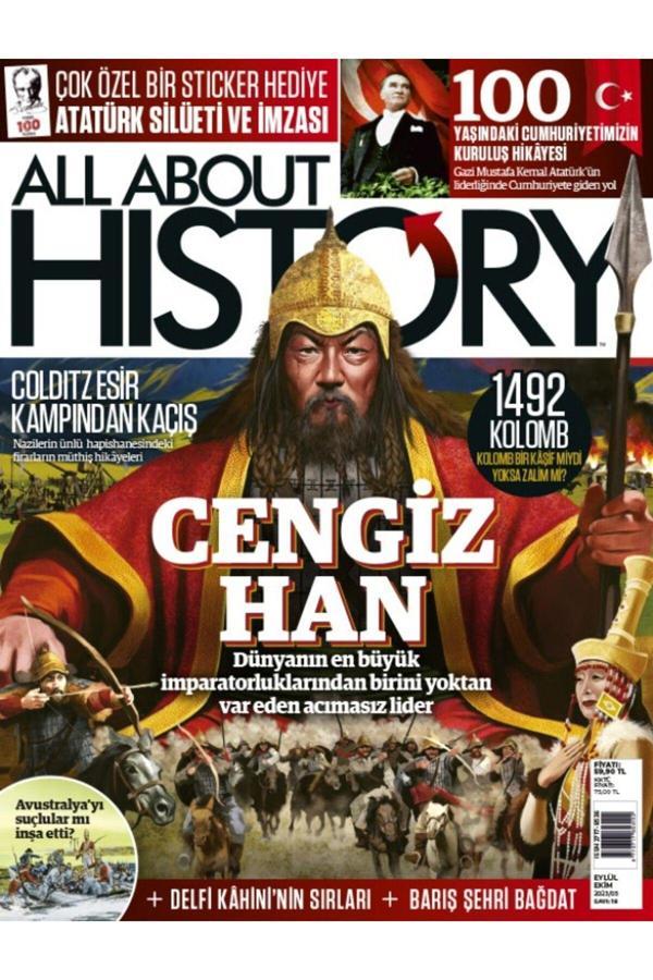 Doğan Burda Dergi Yayıncılık All About History 18.Sayı Eylül-Ekim 2023 - Doğan Burda Dergi Yayıncılık - Image 1