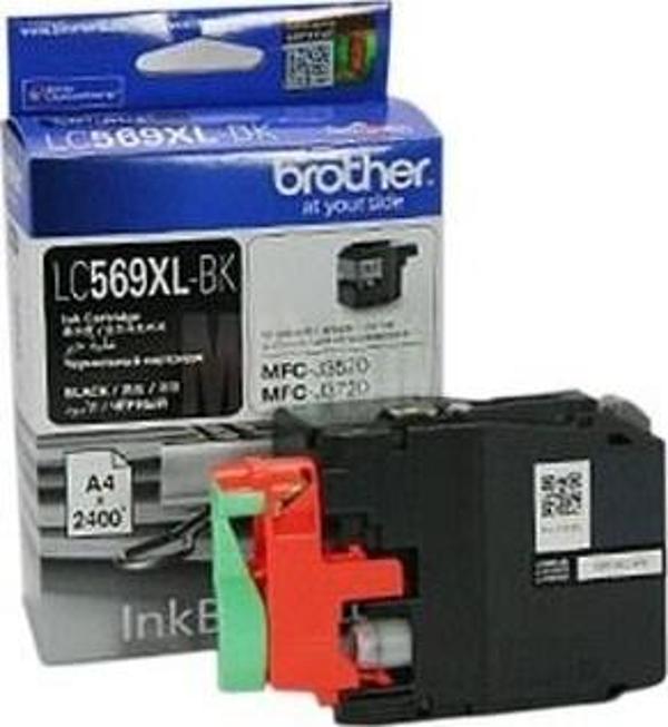 Brother Lc569Xlbk Black Siyah 2.400 Sayfa Kartuş Mfc-J3520-J3720 - Image 1