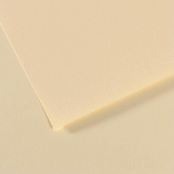 Canson Dokulu Fon Kartonu Mi-Teintes 50X65Cm 160 Gram 11 Ylw 31032S092 (25 Li Paket) - Image 1