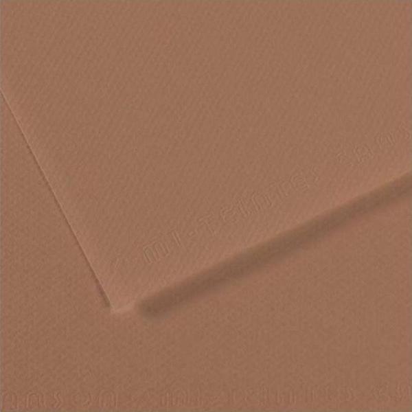 Canson Dokulu Fon Kartonu Mi-Teintes Sh Canmt 50X65Cm 160 Gram Brown Kestane 188 31032S133 (10 Lu Paket) - Image 1