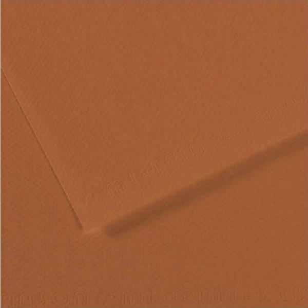 Canson Dokulu Fon Kartonu Mi-Teintes Sh Canmt 50X65Cm 160 Gram Brown Tarçın 187 31032S134 (10 Lu Paket) - Image 1