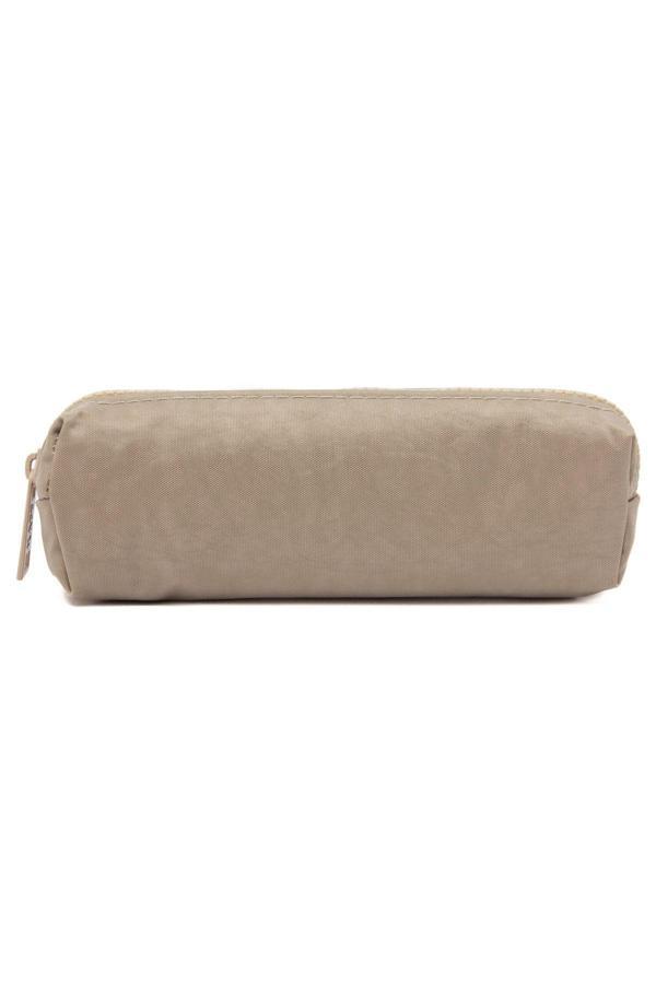 Kaff 01106 Açık Vizon Krinkıl Kumaş Unisex Tek Bölmeli Suya Dayanıklı Parmak Kalemlik Kalem Kutusu - Image 1