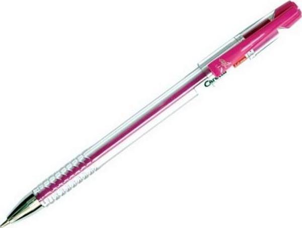Caretta Colour Liner Jel Tükenmez Kalem 1.0 MM Pembe (12 Li Paket) CL-95-01 - Image 1