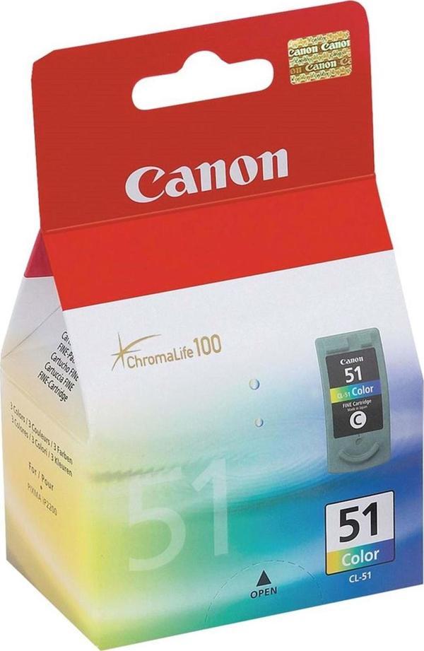Canon CL-51 Renkli Kartuş Mx300-310 Mp140-150-160-210 İp2200-6210-6220 - Image 1