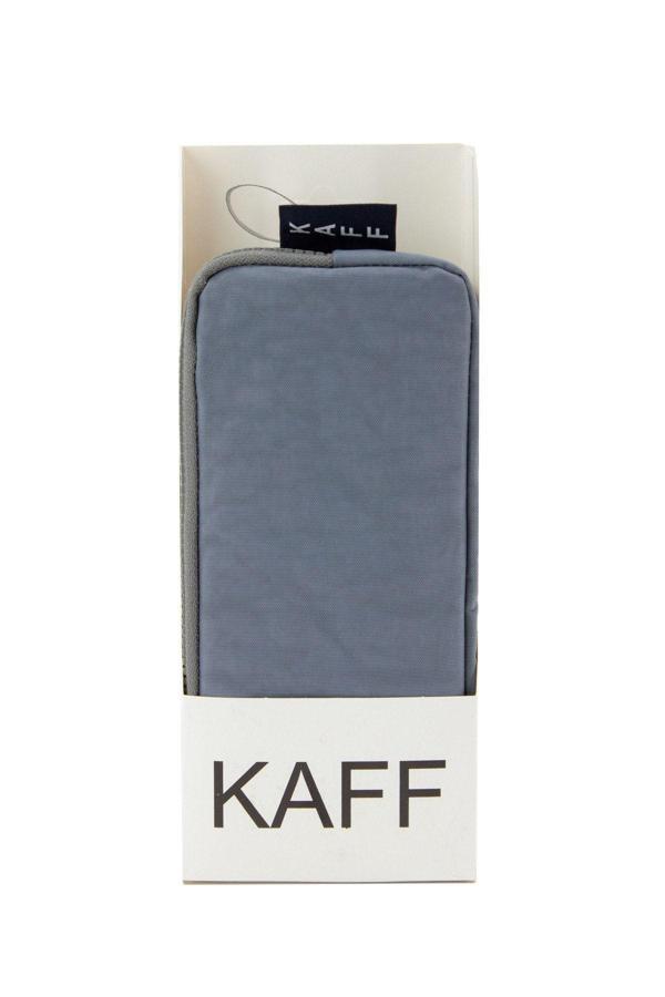 Kaff 01105 Yeni Sezonkrinkıl Kumaş Yıkanabilir Çift Bölmeli Gözlü Kalemlik Kalem Kutusu - Gri - Image 1