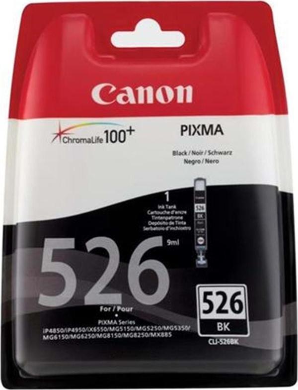 Canon CLI-526Bk Black Siyah Mürekkep Kartuş İx6850 Mg5150-5250-5350-6150 - Image 1