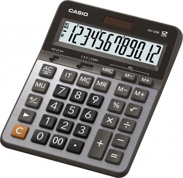 Casio 12 Hane Masa Üstü Hesap Makinesi Gx-120B - Image 1