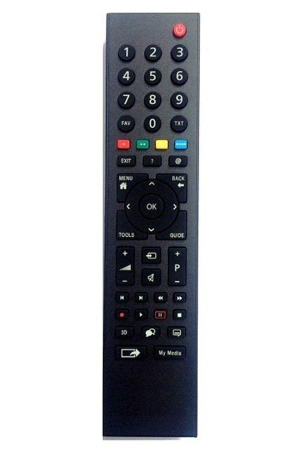 Seclink Arçelik Beko 3D Uyumlu Siyah Led Tv Kumandası - Image 1