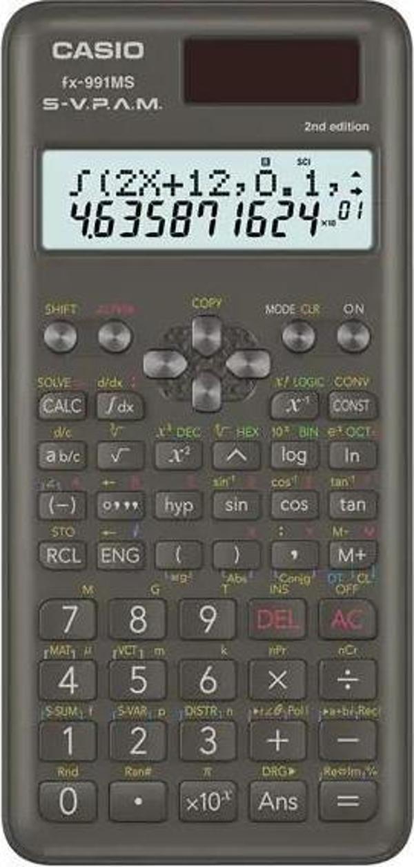 Casio Bilimsel Fonksiyonlu Hesap Makinesi Fx-991Ms - Image 1