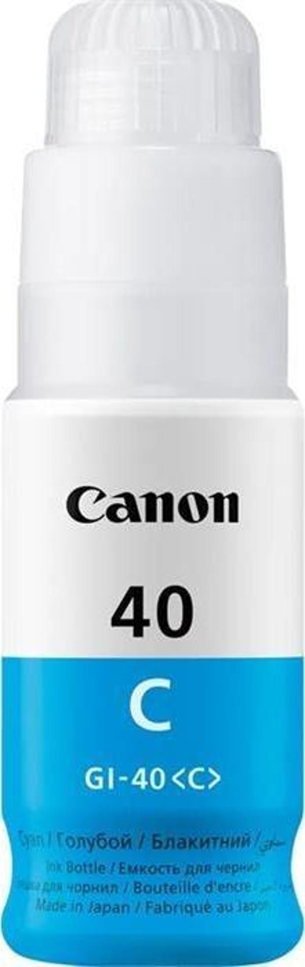 Canon GI-40C Cyan Mavi Şişe Mürekkep G6040-G5040 - Image 1