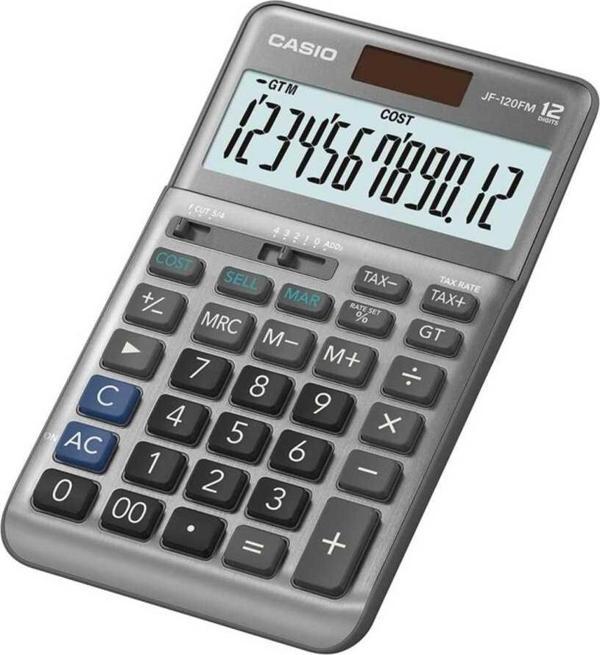 Casio Jf-120Fm 12 Hane Masa Üstü Hesap Makinesi - Image 1